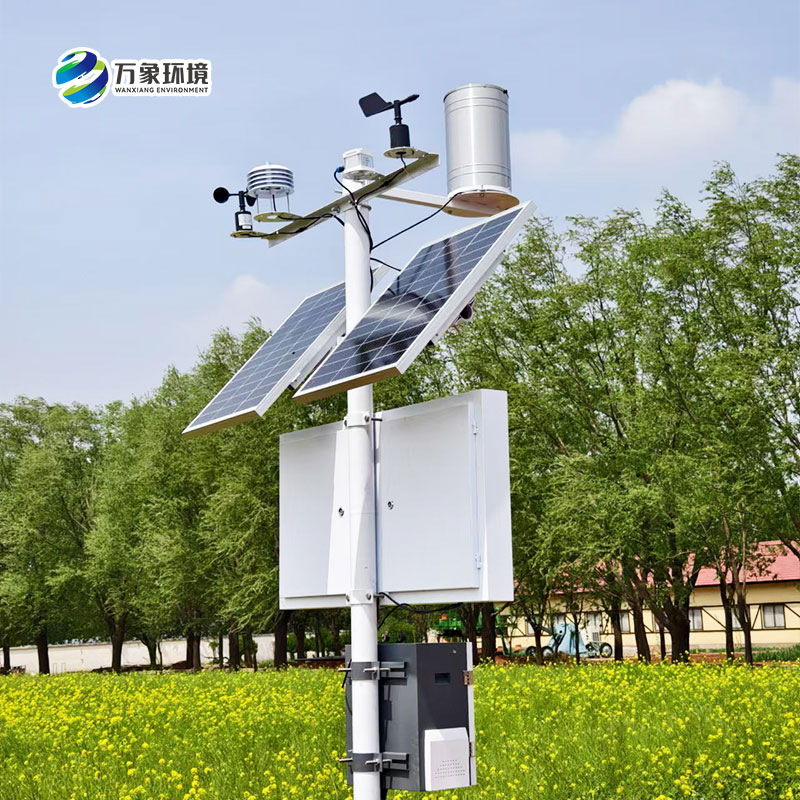 諸城氣象局煙草站，農業氣象站安裝